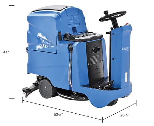 Thor Sweeper Auto Ride-On Floor Scrubber, 22" Cleaning Path