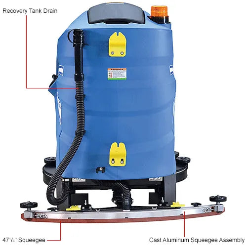 Thor Sweeper Auto Ride-On Floor Scrubber, 40" Cleaning Path