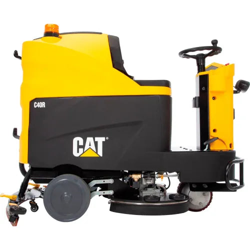 Cat® C40R Auto Ride-On Floor Scrubber, 40" Cleaning Path