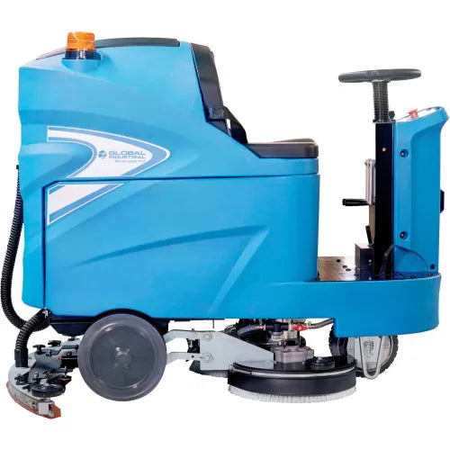 Global Industrial™ Auto Ride-On Floor Scrubber, 34" Cleaning Path
