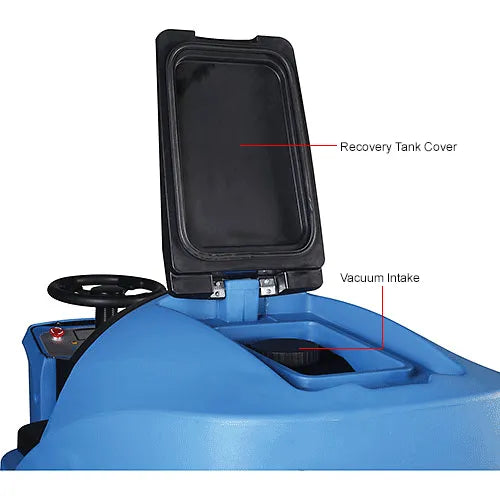 Thor Sweeper Auto Ride-On Floor Scrubber, 34" Cleaning Path