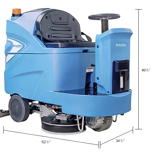 Thor Sweeper Auto Ride-On Floor Scrubber, 34" Cleaning Path