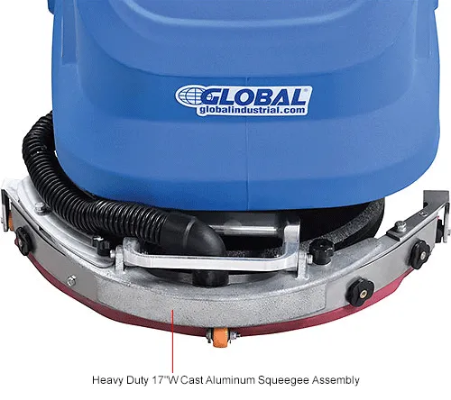 Global Industrial™ Auto Battery Floor Scrubber, 13" Cleaning Path