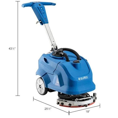 Thor Sweeper Electric Walk-Behind Corded Auto Floor Scrubber, 13" Cleaning Path