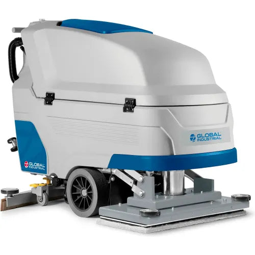 Global Industrial™ Orbital Auto Floor Scrubber w/Traction Drive, 34" Cleaning Path
