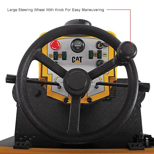 Cat® C49R Auto Ride-On Sweeper, 49" Cleaning Path