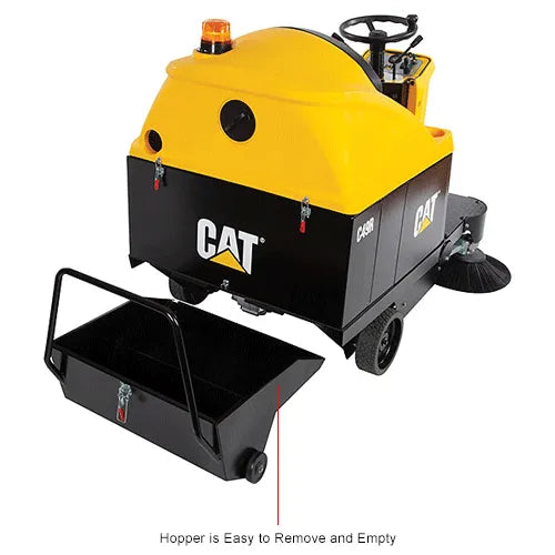 Cat® C49R Auto Ride-On Sweeper, 49" Cleaning Path