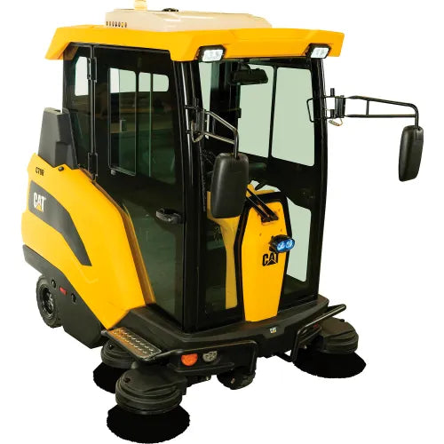 Cat® C70RX Ride-On Sweeper with AC Cabin, 70" Cleaning Path