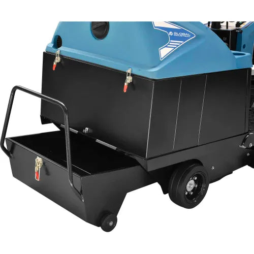 Global Industrial™ Auto Ride-On Sweeper, 49" Cleaning Path
