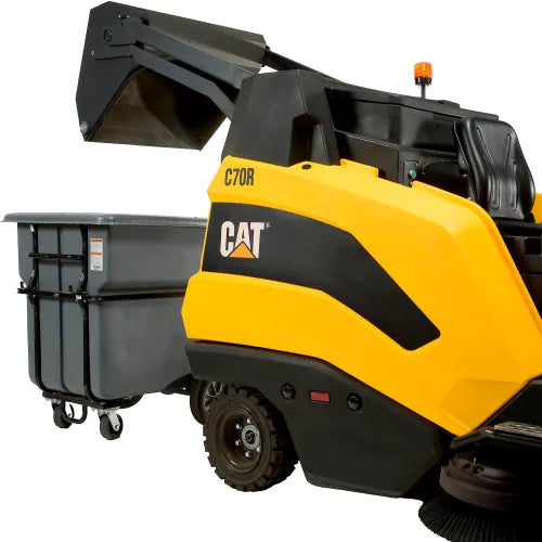 Cat® C70R Ride-On Sweeper, 70" Cleaning Path