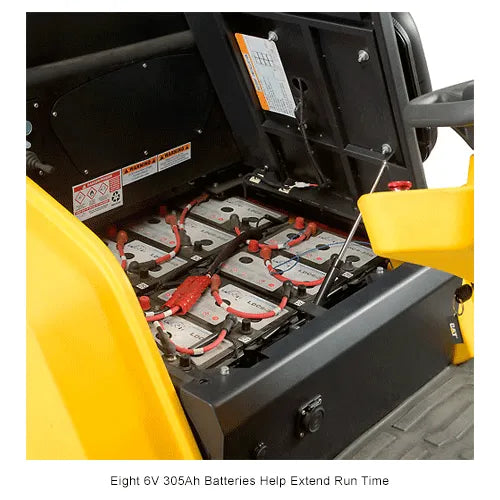 Cat® C70R Ride-On Sweeper, 70" Cleaning Path