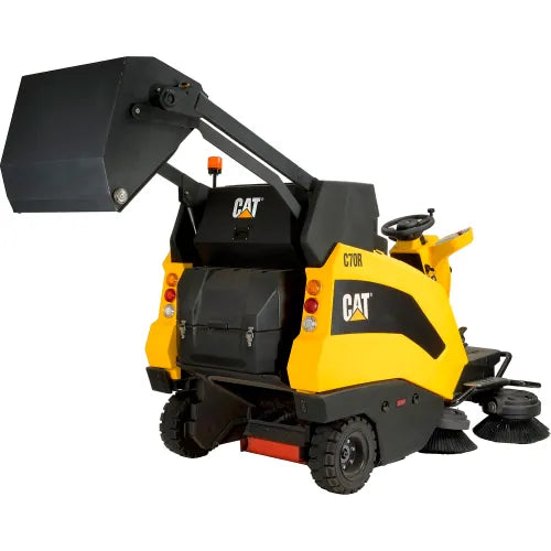 Cat® C70R Ride-On Sweeper, 70" Cleaning Path