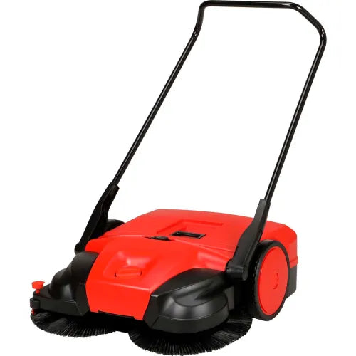 Bissell 31" Battery Powered Triple Brush Push Power Sweeper, 13.2 Gallon Capacity - BG677