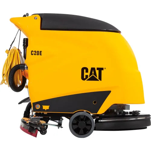 Cat® C20E Electric Walk-Behind Corded Auto Floor Scrubber, 20" Cleaning Path