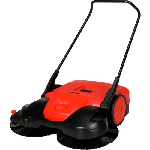 Bissell 38" Deluxe Triple Brush Push Power Sweeper Turbo, 13.2 Gallon Capacity - BG497
