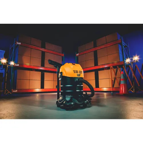 Cat® C06V Stainless Steel HEPA Wet/Dry Vacuum, 6.6 Gallon Cap.