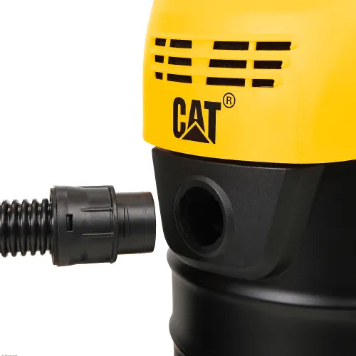 Cat® C06V Stainless Steel HEPA Wet/Dry Vacuum, 6.6 Gallon Cap.