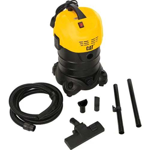 Cat® C06V Stainless Steel HEPA Wet/Dry Vacuum, 6.6 Gallon Cap.