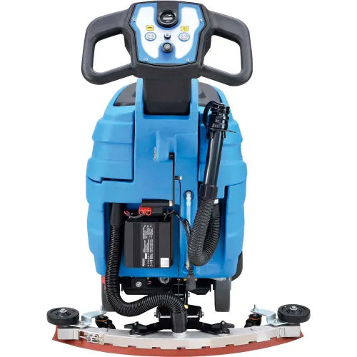 Global Industrial™ Auto Walk-Behind Floor Scrubber 17" Cleaning Path, Two 80 Amp Batteries