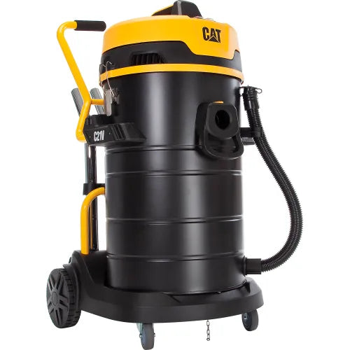 Cat® C21V Stainless Steel HEPA Wet/Dry Vacuum, 21 Gallon Cap.