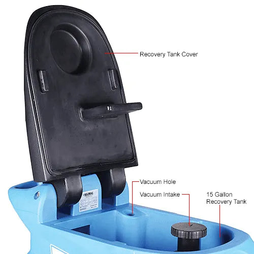 Thor Sweeper Auto Walk-Behind Floor Scrubber, 18" Cleaning Path