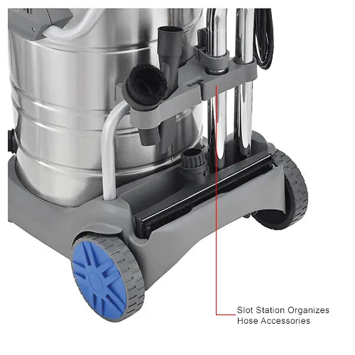 Thor Sweeper Stainless Steel HEPA Wet/Dry Vacuum, 21 Gallon Cap.