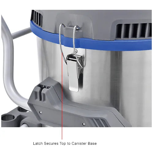 Thor Sweeper Stainless Steel HEPA Wet/Dry Vacuum, 21 Gallon Cap.