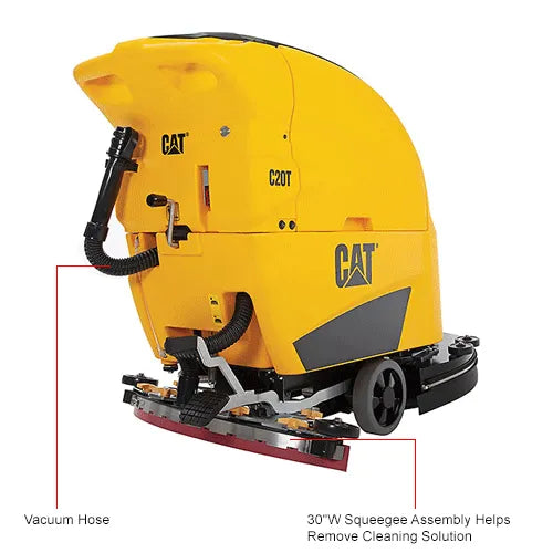 Cat® C20T Auto Floor Scrubber With Traction Drive, 20" Cleaning Path