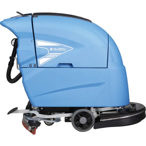 Global Industrial™ Auto Walk-Behind Floor Scrubber, 20" Cleaning Path