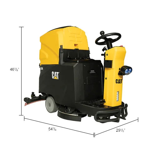 Cat® C26R Auto Ride-On Floor Scrubber, 26" Cleaning Path