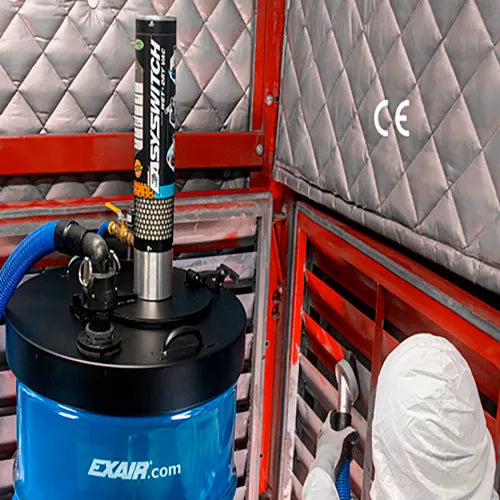 Exair® Premium HEPA Easy Switch Wet/Dry Vac System, 1/2" Inlet, 55 Gallon Capacity