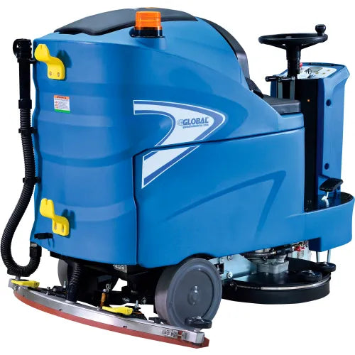 Global Industrial™ Auto Ride-On Floor Scrubber, 40" Cleaning Path