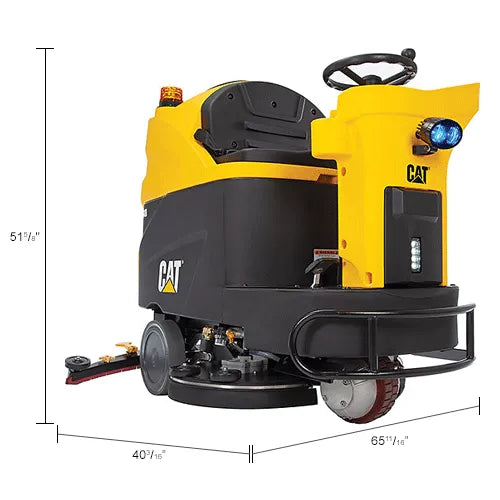 Cat® C40R Auto Ride-On Floor Scrubber, 40" Cleaning Path