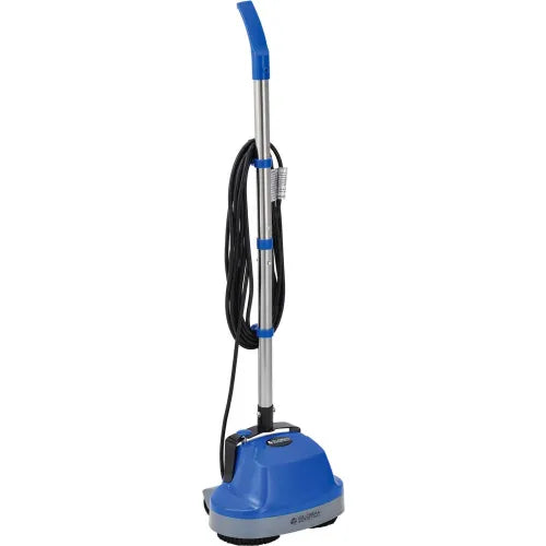 Global Industrial™ Mini Floor Scrubber With Floor Pads, 11" Cleaning Path