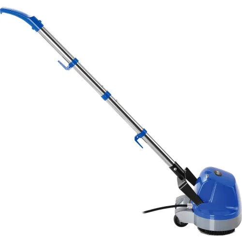 Global Industrial™ Mini Floor Scrubber With Floor Pads, 11" Cleaning Path