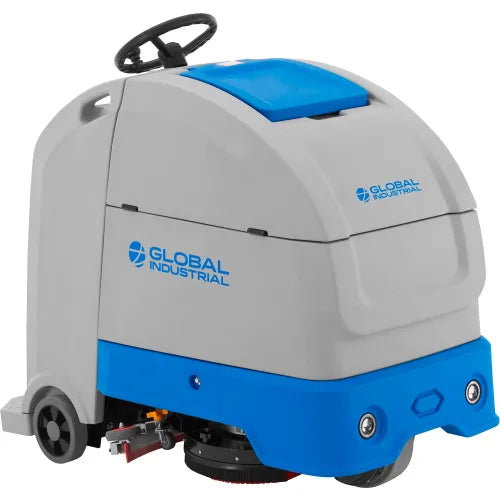Global Industrial™ Auto Stand-On Floor Scrubber, 24" Cleaning Path