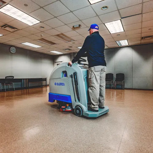 Thor Sweeper Auto Stand-On Floor Scrubber, 24" Cleaning Path