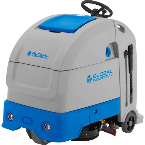 Global Industrial™ Auto Stand-On Floor Scrubber, 24" Cleaning Path