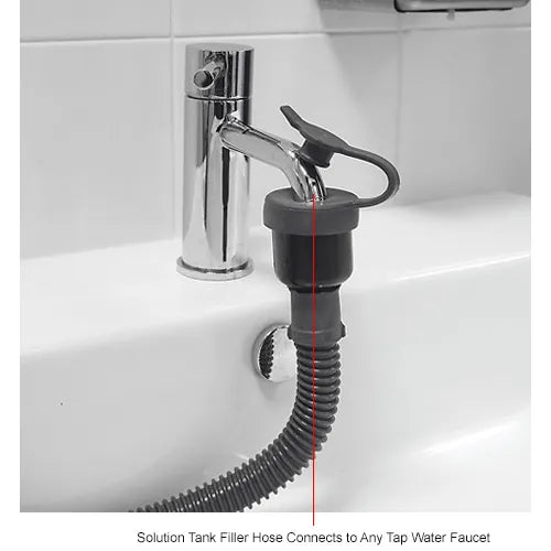 Thor Sweeper Cylindrical Brush Auto Floor Scrubber w/Traction Drive, 34" Cleaning Path