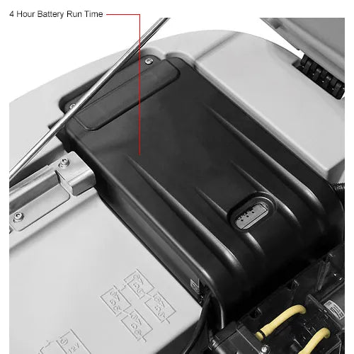 Thor Sweeper Cylindrical Brush Auto Floor Scrubber w/Traction Drive, 34" Cleaning Path