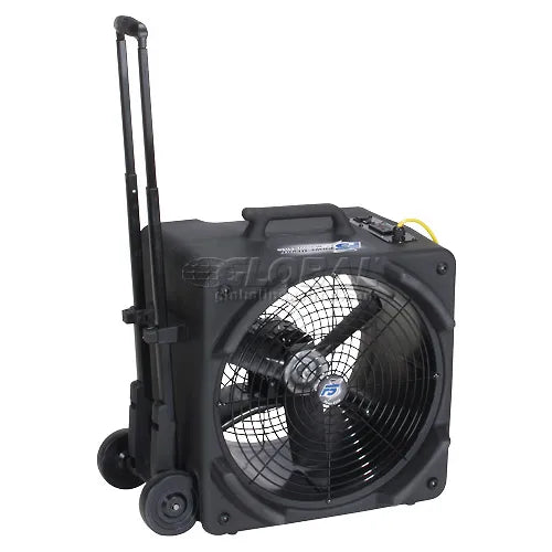 Powr-Flite® Axial Floor Dryer With Handle & Wheels, 2 Speed, 1/4 HP, 3000 CFM