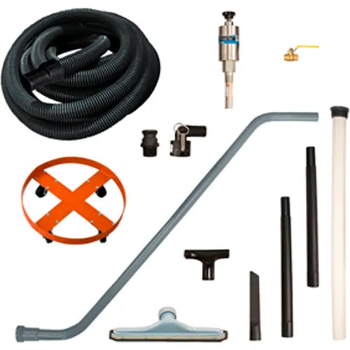 Exair® Deluxe High Lift Reversible Drum Vac System, 1/4" Inlet, 30 Gallon Capacity