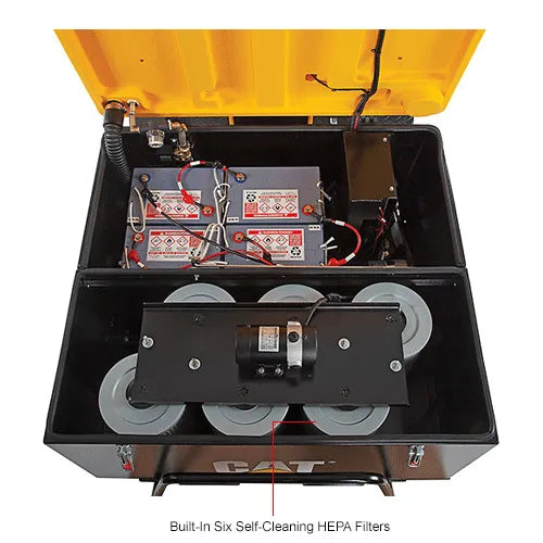 Cat® C49R Auto Ride-On Sweeper, 49" Cleaning Path