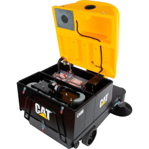 Cat® C49R Auto Ride-On Sweeper, 49" Cleaning Path
