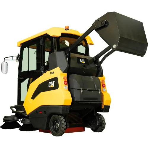 Cat® C70RX Ride-On Sweeper with AC Cabin, 70" Cleaning Path