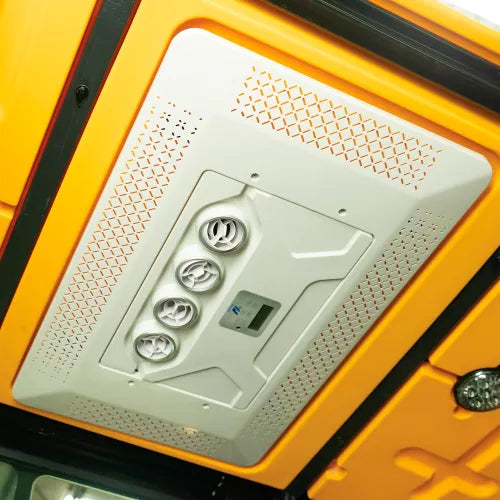 Cat® C70RX Ride-On Sweeper with AC Cabin, 70" Cleaning Path