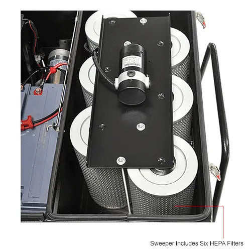 Thor Sweeper Auto Ride-On Sweeper, 49" Cleaning Path