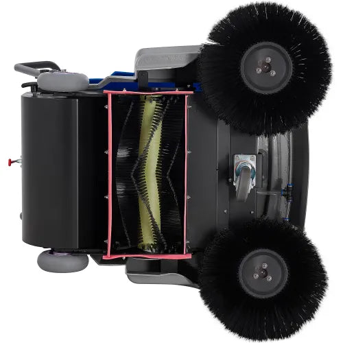 Global Industrial™ Auto Walk-Behind Sweeper, Battery Powered, 36" Cleaning Path