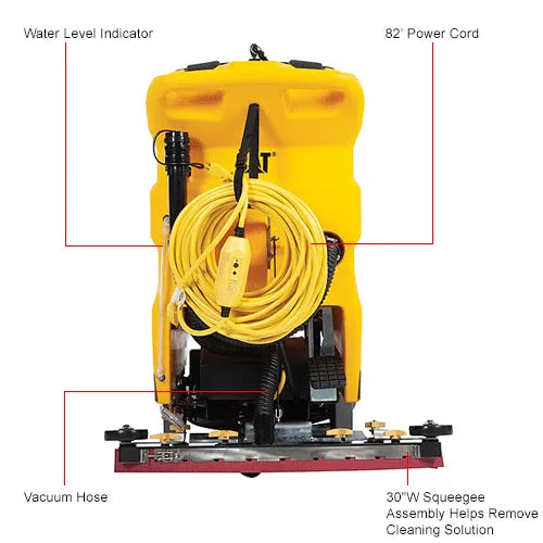 Cat® C20E Electric Walk-Behind Corded Auto Floor Scrubber, 20" Cleaning Path