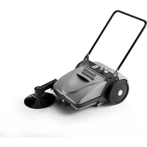 Bissell Commercial® Walk-Behind Manual Dust Free Sweeper, 29" Cleaning Path